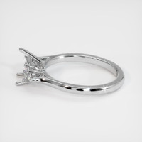 18K White Gold Accent Stones Ring Setting Image