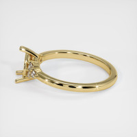 14K Yellow Gold Accent Stones Ring Setting Image