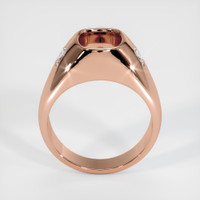 14K Rose Gold Men's Ring Setting Image