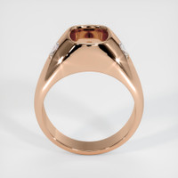18K Rose Gold Men's Ring Setting Image