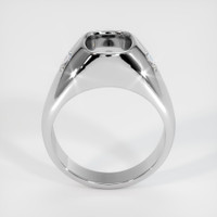 14K White Gold Men's Ring Setting Image