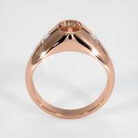 14K Rose Gold Men's Ring Setting Image