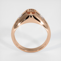 18K Rose Gold Men's Ring Setting Image