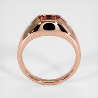 14K Rose Gold Men's Ring Setting Image