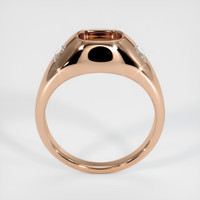 18K Rose Gold Men's Ring Setting Image