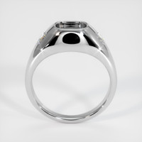18K White Gold Men's Ring Setting Image