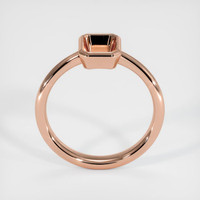 14K Rose Gold Men's Ring Setting Image