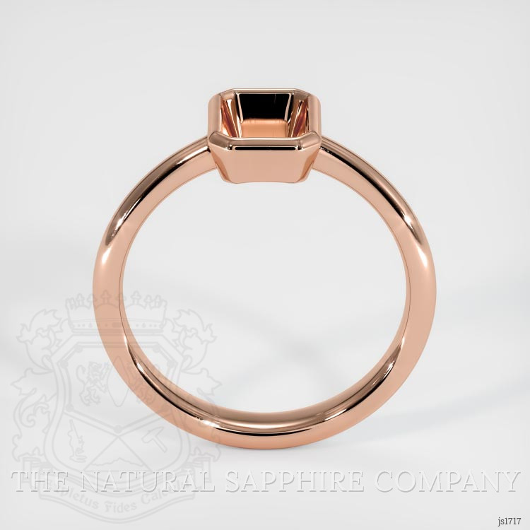 14K Rose Gold Men's Ring Setting