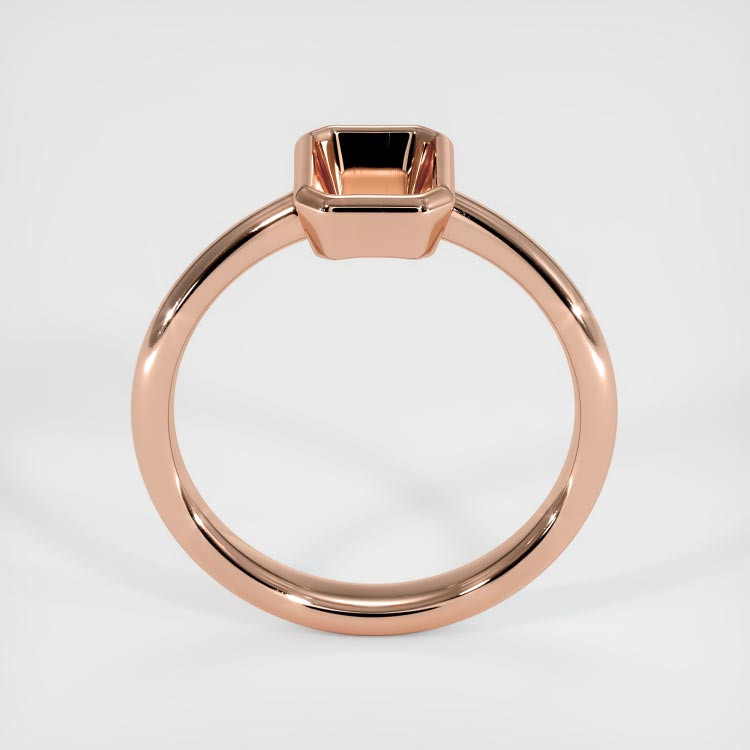 14K Rose Gold Men's Ring Setting