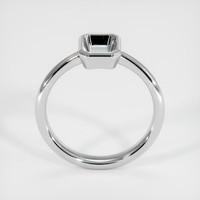 14K White Gold Men's Ring Setting Image