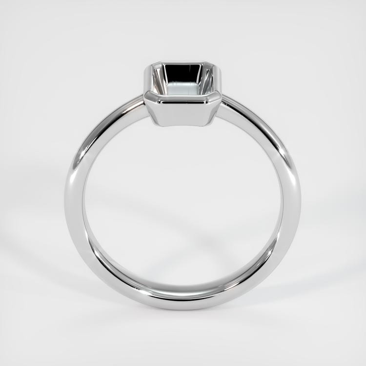 14K White Gold Men's Ring Setting