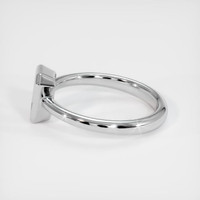 18K White Gold Men's Ring Setting Image
