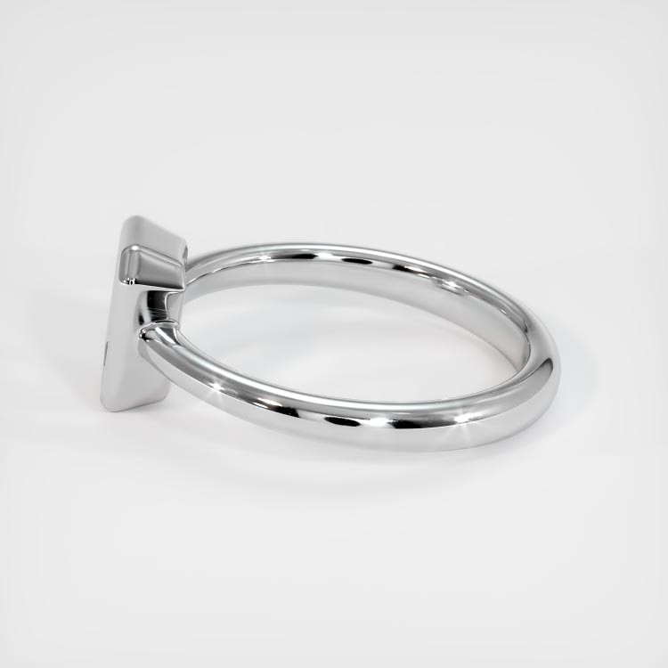 18K White Gold Men's Ring Setting