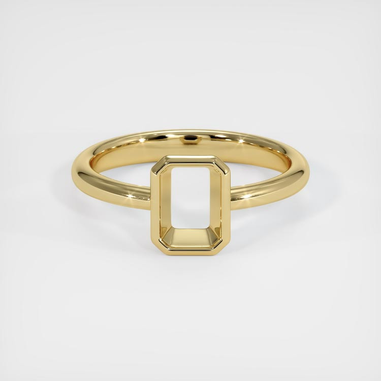 14K Yellow Gold Men's Ring Setting