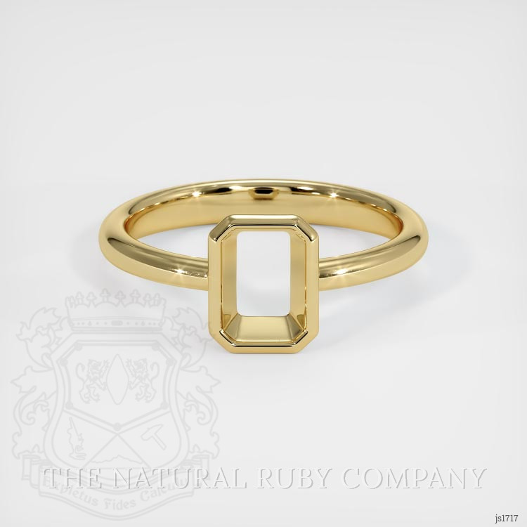 14K Yellow Gold Men's Ring Setting