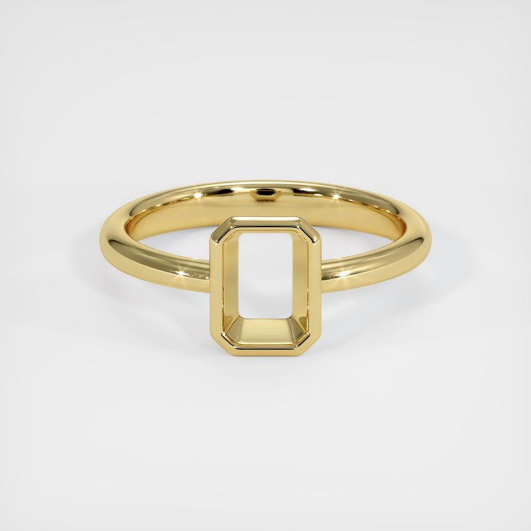 18K Yellow Gold Men's Ring Setting