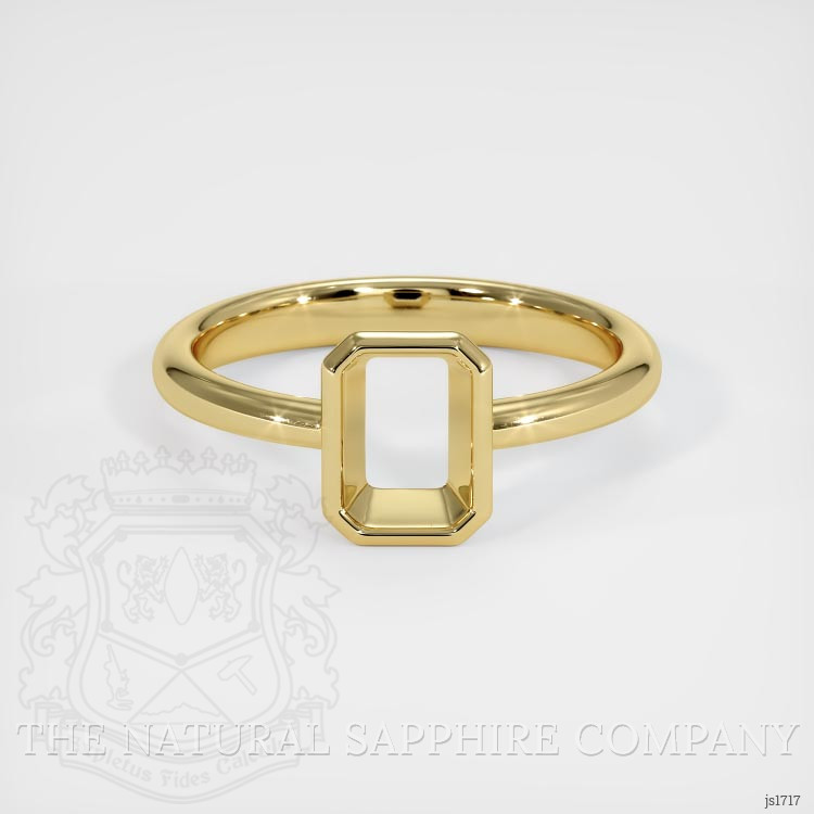 18K Yellow Gold Men's Ring Setting