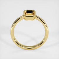 18K Yellow Gold Men's Ring Setting Image