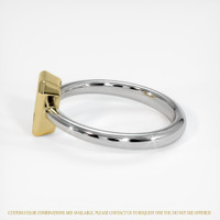 18K Yellow & White Men's Ring Setting Image