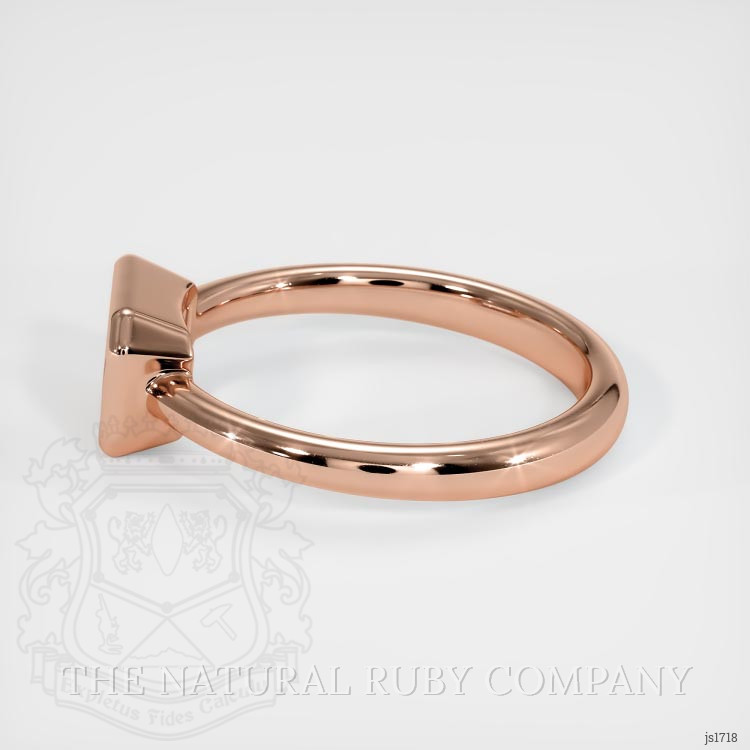 14K Rose Gold Men's Ring Setting