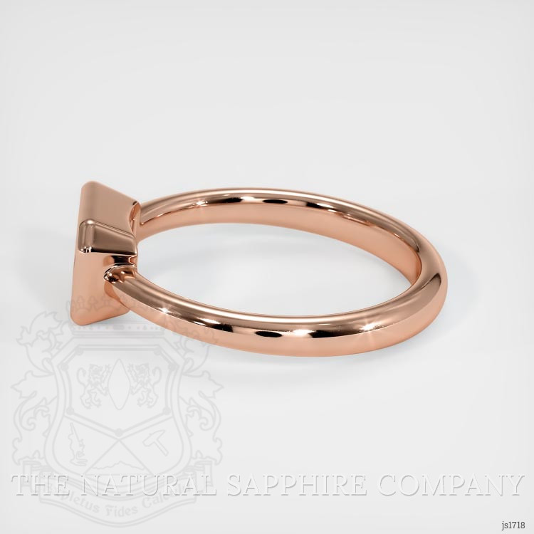 14K Rose Gold Men's Ring Setting