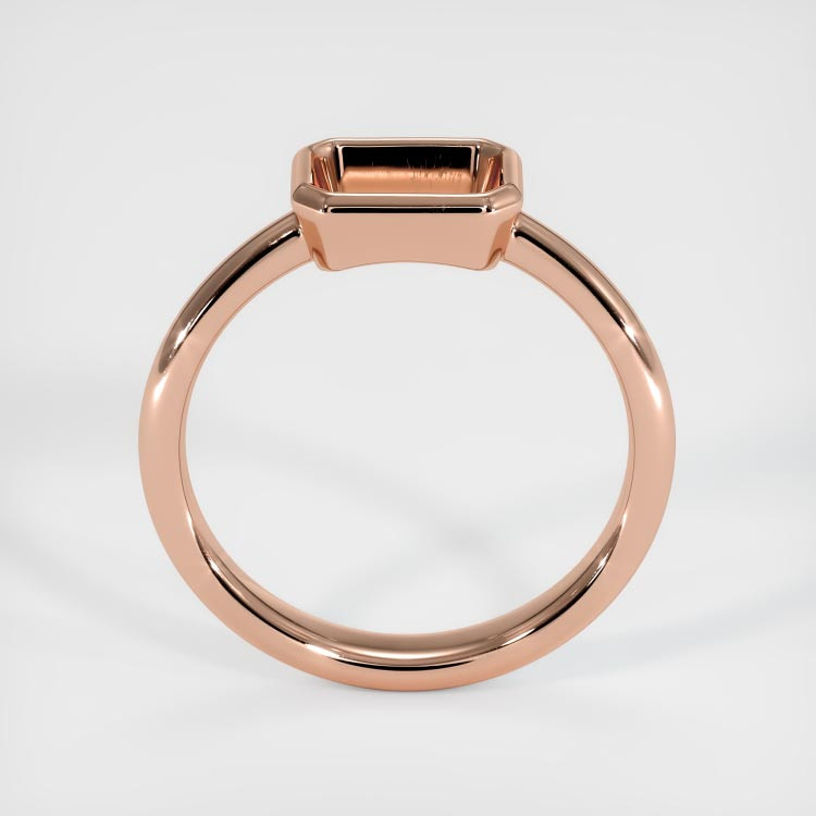 14K Rose Gold Men's Ring Setting