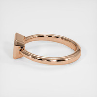 18K Rose Gold Men's Ring Setting Image