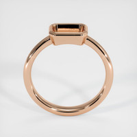 18K Rose Gold Men's Ring Setting Image