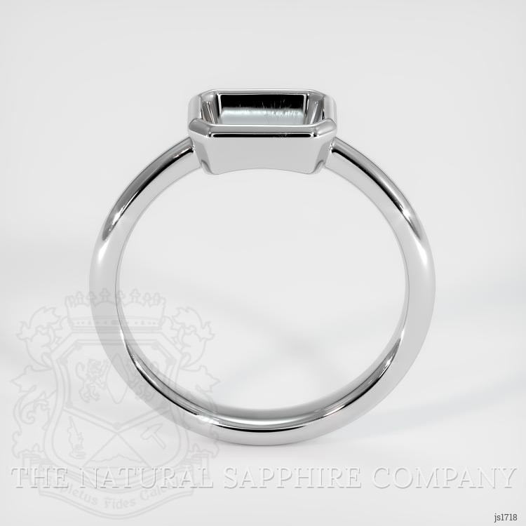 14K White Gold Men's Ring Setting