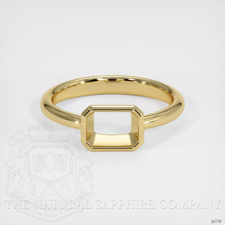 10K Yellow Gold Men's Ring Setting