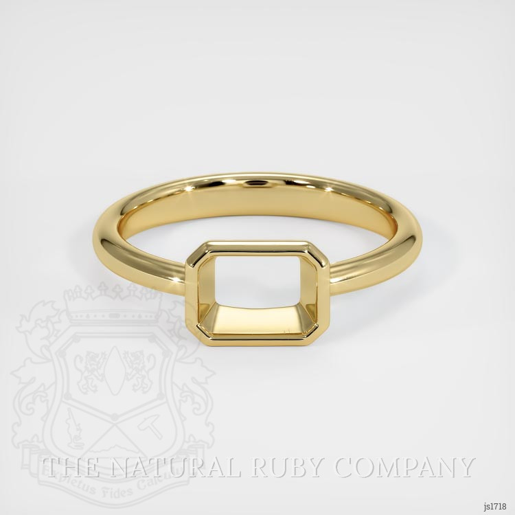 14K Yellow Gold Men's Ring Setting