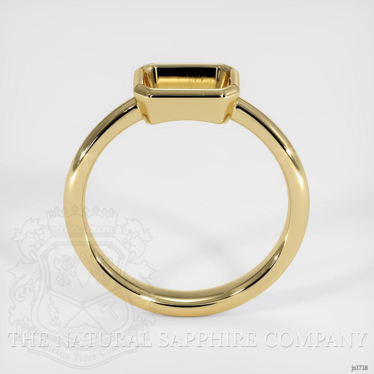 14K Yellow Gold Men's Ring Setting