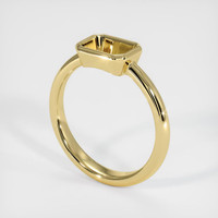 18K Yellow Gold Men's Ring Setting Video