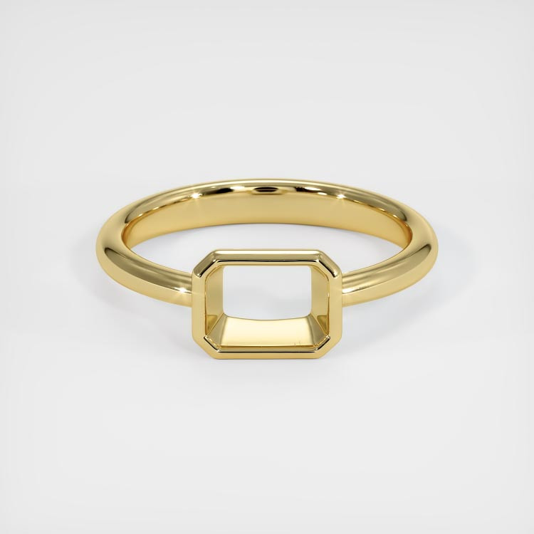 18K Yellow Gold Men's Ring Setting