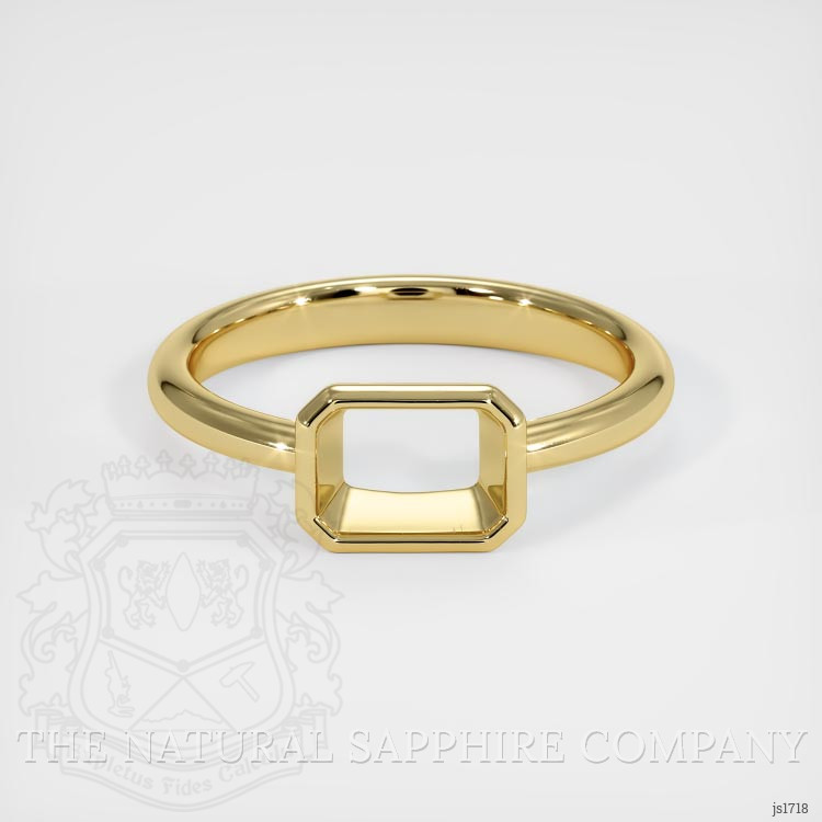18K Yellow Gold Men's Ring Setting