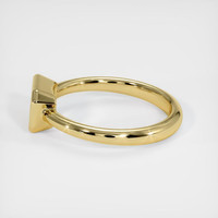 18K Yellow Gold Men's Ring Setting Image