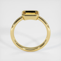 18K Yellow Gold Men's Ring Setting Image