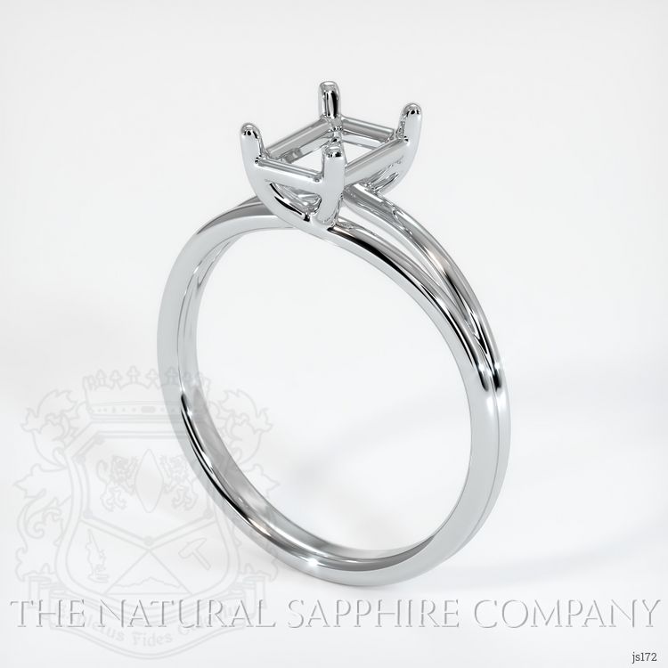 Platinum 950 Solitaire Ring Setting