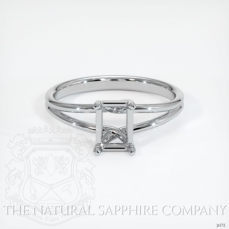 Platinum 950 Solitaire Ring Setting