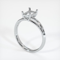 10K White Gold Solitaire Ring Setting Video