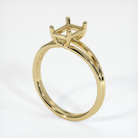 10K Yellow Gold Solitaire Ring Setting Video