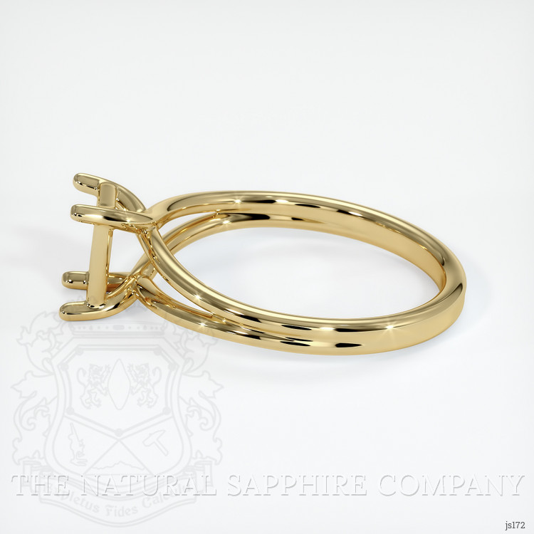 10K Yellow Gold Solitaire Ring Setting