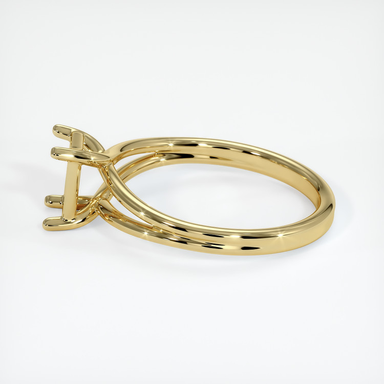 18K Yellow Gold Solitaire Ring Setting