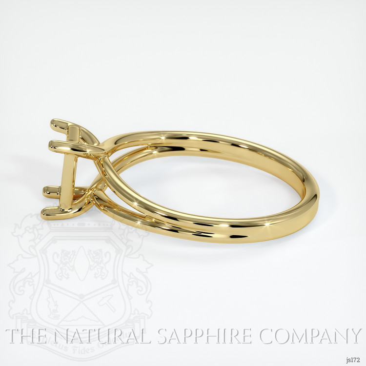 18K Yellow Gold Solitaire Ring Setting