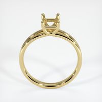 18K Yellow Gold Solitaire Ring Setting Image