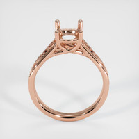 14K Rose Gold Celtic Ring Setting Image