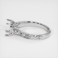 18K White Gold Celtic Ring Setting Image
