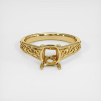14K Yellow Gold Celtic Ring Setting Image