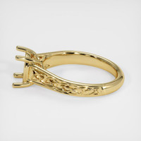 14K Yellow Gold Celtic Ring Setting Image