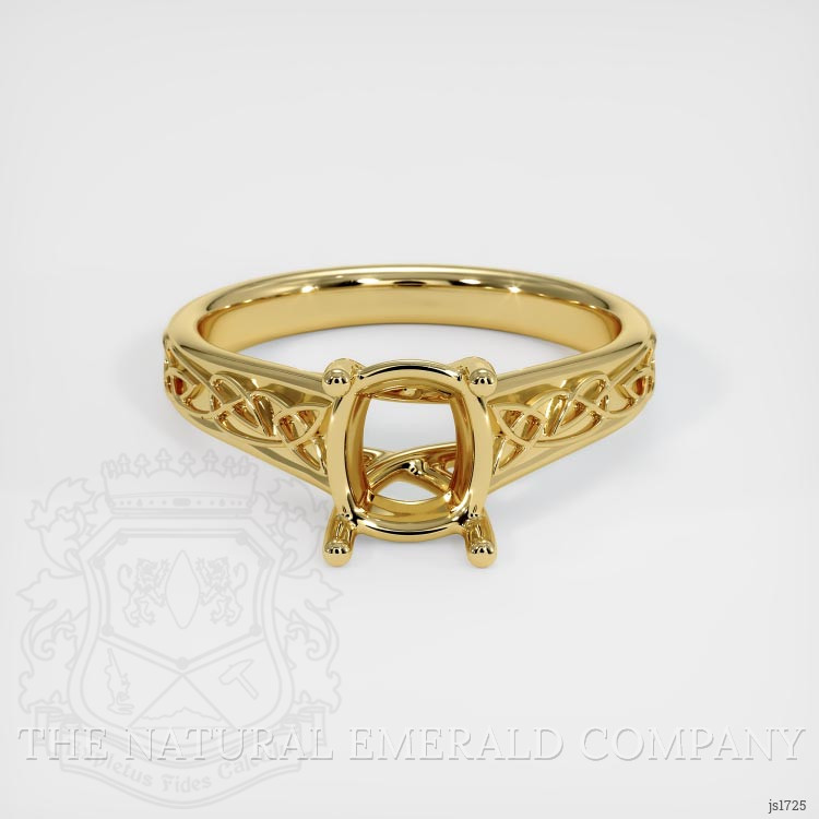 18K Yellow Gold Celtic Ring Setting